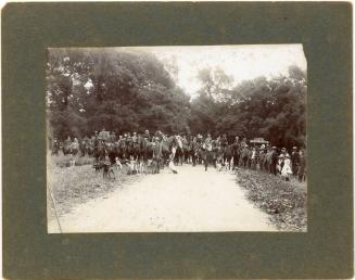 
Santiago Hunt Club, early 20th Century
Unknown Photographer
Photographic print; 9 x 7 in.
…