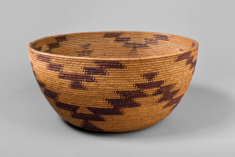 Basketry Bowl, unknown date
Maidu people; Northern California
Willow and redbud fiber; 7 1/2 …