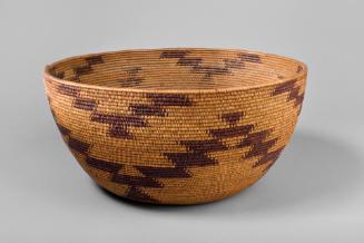 Basketry Bowl, unknown date
Maidu people; Northern California
Willow; 7 1/2 x 15 1/2 in.
F76…