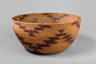 Basketry Bowl, unknown date
Maidu people; Northern California
Willow and redbud fiber; 7 1/2 …