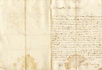 Historic Letter, 1828
San Carlos, California
Ink on paper; 8 1/8 x 11 7/8 in.
4836
Gift of …