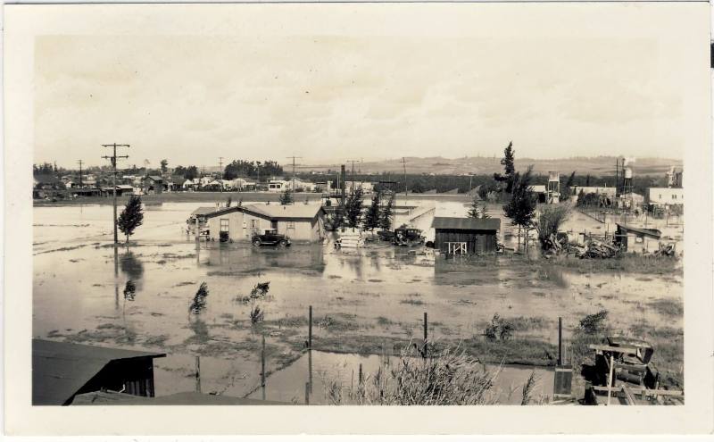 Aftermath of Orange County Flood, March 3, 1938
Orange County, California
Photographic print;…