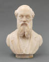 Bust of David Hewes, 1877
Giuseppe Andreoni (Italian, c. 1825-1894); Pisa, Italy
Marble; 13 x…