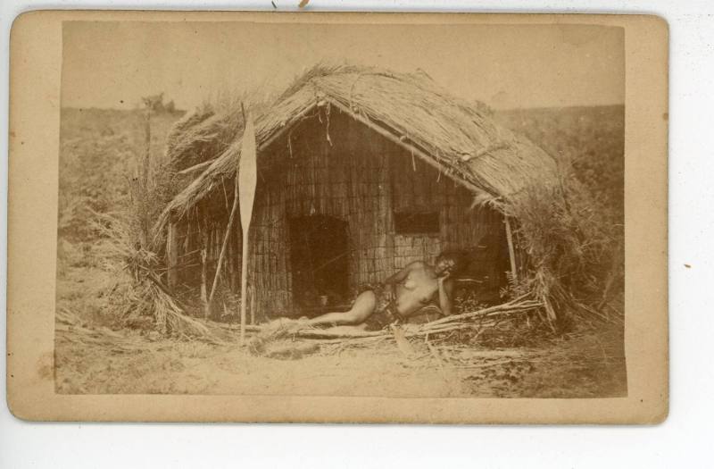 Woman Reclining Outside Home, late 19th Century
Louis Buderus; East St., Rockhampton, Queensla…