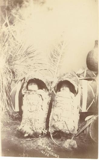 Apache Cherubs, early 20th Century
Unknown photographer; United States
Photographic print; 5 …