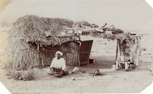 Native American Woman Making a Basket, unknown date
Unknown photographer
Paper; 5 x 8 in.
39…