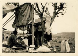 Sarah Weaving, 1947
Helen Smith; Wupatki National Monument, Flagstaff, Arizona
Photographic p…