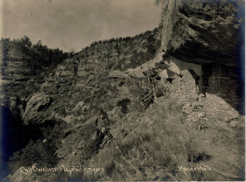 Cliff Dwelling, 1898
Unknown photographer
Paper; 6 x 8 in.
19499