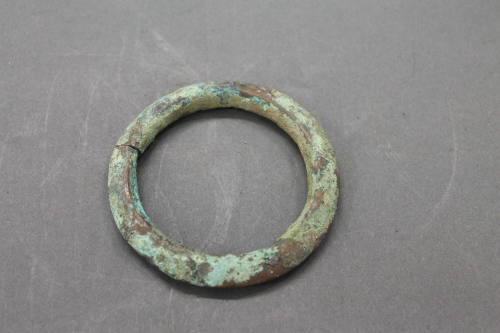 Bracelet Currency; 19th Century 
Djenné culture; Djenné, Mali 
Bronze; 1/4 x 2 7/8 in.
2003.…