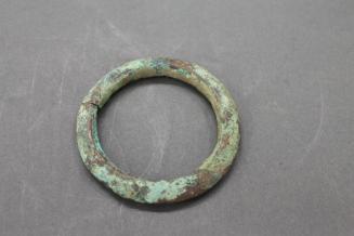 Bracelet Currency; 19th Century 
Djenné culture; Djenné, Mali 
Bronze; 1/4 x 2 7/8 in.
2003.…