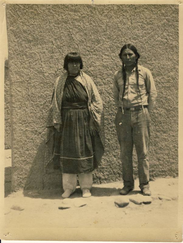 Maria and Julian Martinez, early 20th Century
Unknown photographer; San Ildefonso Pueblo, New …