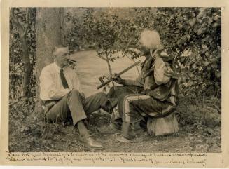 An Invitation from James Willard Shultz and Bear Hat, c. 1927
Unknown photographer
Paper; 8 x…