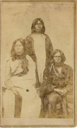 Three Native American Men, unknown date
William James Oliphant (American, 1845-1930)
Paper; 4…