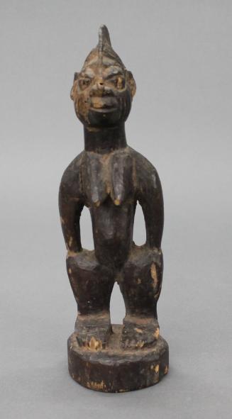 Yoruba Twin Ibeji Sculpture (Female), 20th Century
Yoruba culture; Nigeria
Wood; 11 in.
82.3…