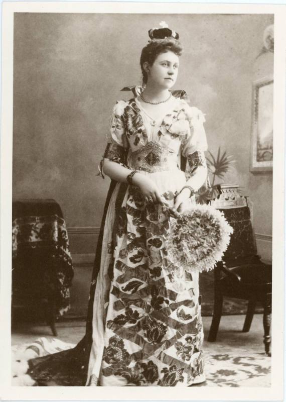 Jeannette Wilcox, Queen of the Paper Carnival, 1889
Unknown Photographer; Tustin, Orange Count…