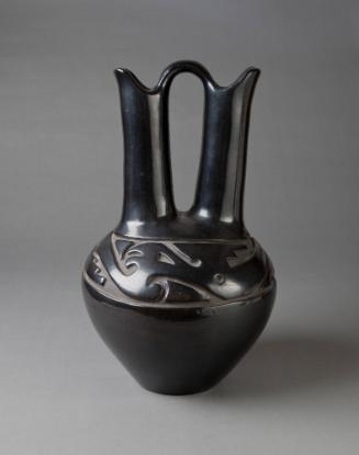 Wedding Vase, c. 1970
Margaret Tafoya (1904-2001); Santa Clara Pueblo, New Mexico
Clay; 22 1/…