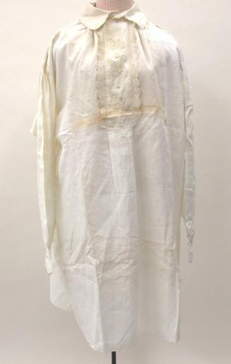 Pajamas of Don Bernardo Yorba, 1809
Unknown Maker; Alta California or Mexico
Linen; 39 x 25 i…