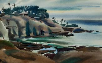 Moro Cave, 1970s
Rex Brandt (American, 1914 -2000); Crystal Cove, Newport Beach, California
W…