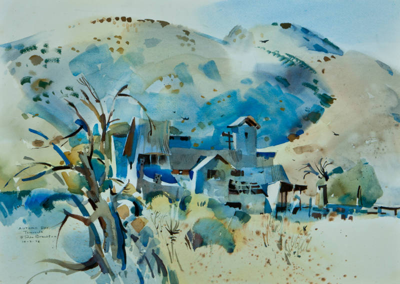 Autumn Day, 1976
Rex Brandt (American, 1914 - 2000); Temecula, California
Watercolor on paper…