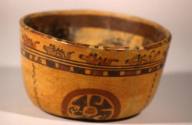 Vessel, 550-900 CE
Maya culture; Honduras
Ceramic and pigment; 5 × 8 3/4 in.
85.26.15
Anony…
