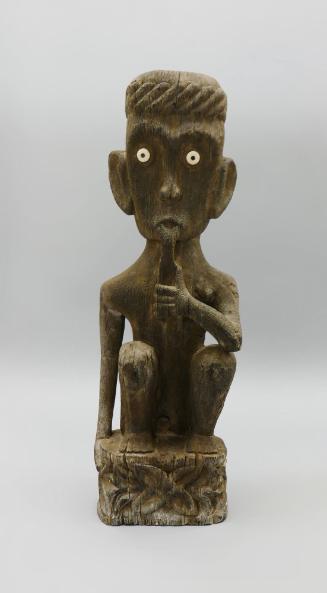 Carved Male Figure, late 19th to early 20th Century
probably Dayak culture; probably Borneo, I…