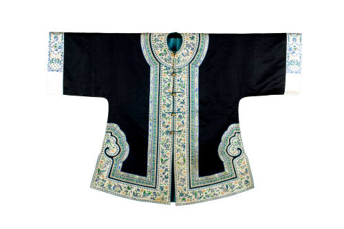 Woman's Informal Domestic Jacket (waitao), Qing Dynasty (c. 1870-1890)
China
Silk and satin; …