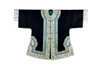 Woman's Informal Domestic Jacket (waitao), Qing Dynasty (c. 1870-1890)
China
Silk and satin; …