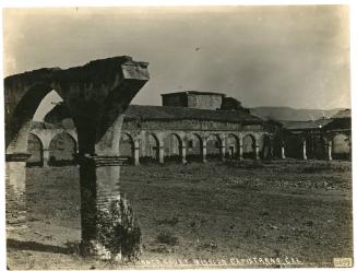 Inner Court, Mission Capistrano, Cal., c. 1890
Photographer unknown; San Juan Capistrano, Cali…