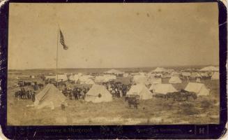 G.A.R. Encampment at Anaheim Landing, 1888
Conaway and Hummel; Seal Beach, California
Photogr…