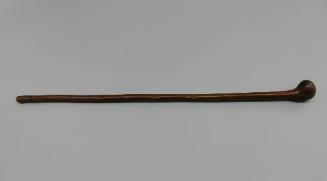 Club (Knobkerry), early to mid 20th Century
Southern or Eastern Africa
Wood; 28 1/2 × 2 × 1 3…