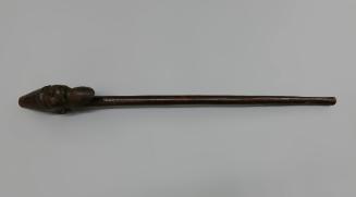 Staff (Simbo), early to mid 20th Century 
Makonde culture; Mozambique or Tanzania
Wood; 30 1/…