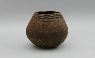 Pot, 20th Century
Papua New Guinea, Melanesia
Clay; 7 1/4 × 7 1/2 × 7 3/4 in.
2018.13.26
Gi…