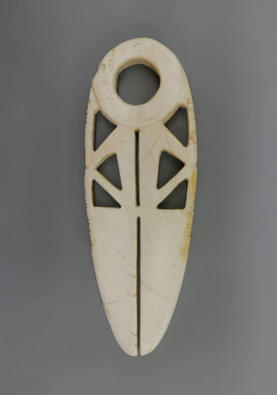 Shell Plaque (Barava), mid to late 20th Century
Solomon Islands, Melanesia
Shell; 9 3/4 × 3 1…