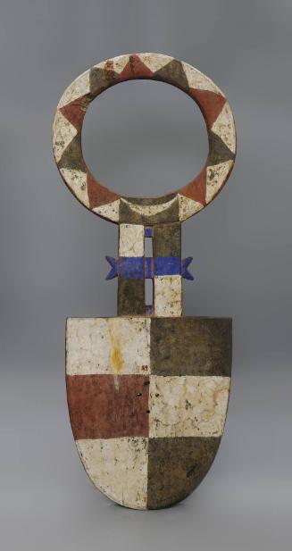 Mask (Bedu), mid 20th Century
Nafana culture; Ivory Coast
Wood and pigment; 74 1/2 × 31 × 3 3…