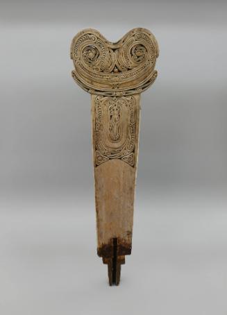 Splashboard (Lagim), early to mid 20th Century
Massim culture; Woodlark Island, Milne Bay Prov…