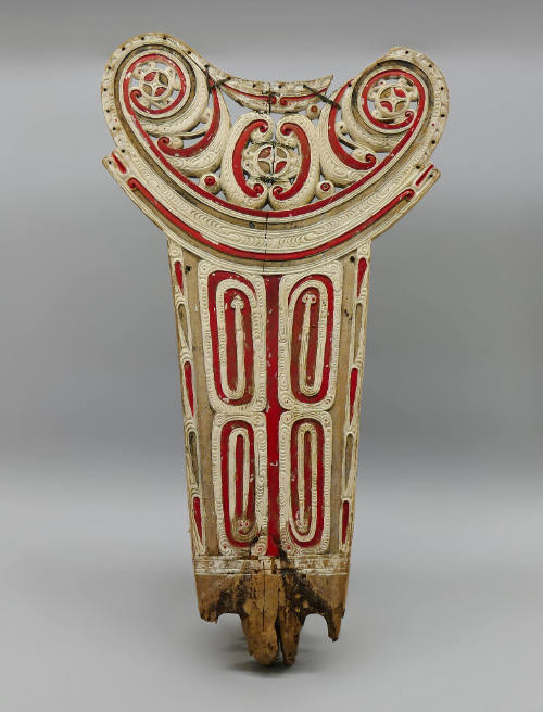 Splashboard (Lagim), early to mid 20th Century
Massim culture; Woodlark Island, Milne Bay Prov…