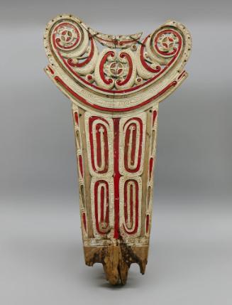 Splashboard (Lagim), early to mid 20th Century
Massim culture; Woodlark Island, Milne Bay Prov…