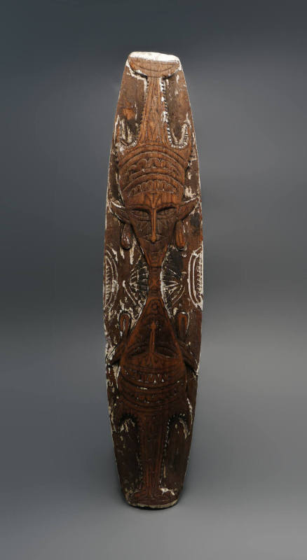 Dance Shield, mid 20th Century
Tami style; Umboi Island, Sassi Islands, Morobe Province, Papua…
