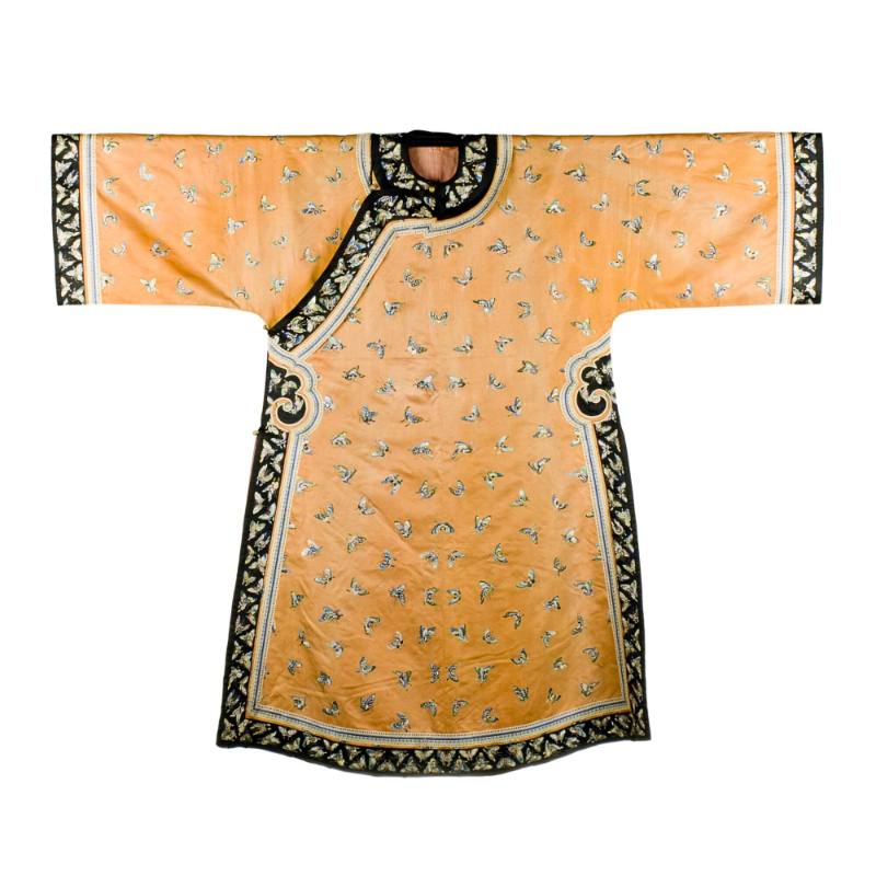 Woman's Semiformal Robe (Pao), c. 1890-1910
China
Silk; 66 1/2 x 55 in.
2007.1.20
Gift of M…