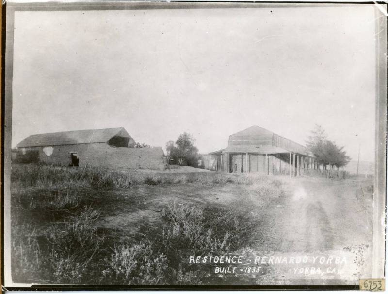 Don Bernardo Yorba Rancho, early 20th Century
Yorba Linda, California
Photographic print
675…