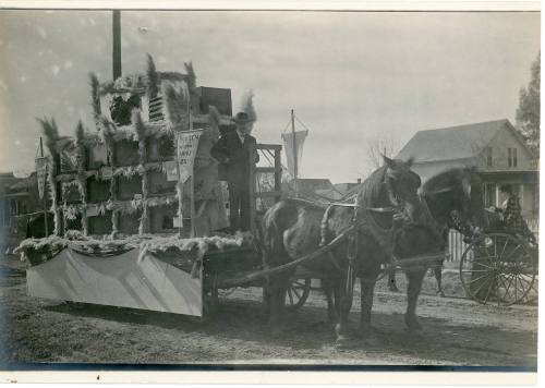 Parade of Products Poultry Float, 1906
Unknown Photographer; Santa Ana, Orange County, Califor…