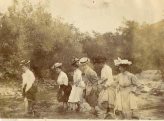 Wading Silverado Creek, c. 1900
Unknown photographer; Orange County, California
Photographic …