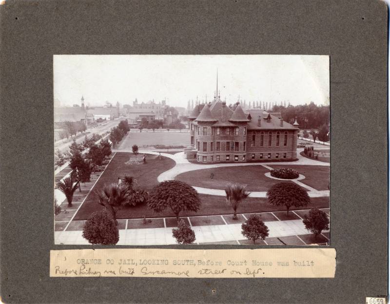 Orange County Jail, early 20th Century
Unknown photographer; Santa Ana, Orange County, Califor…