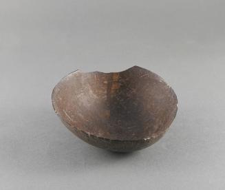 Kava Cup (Bilo Ni Yaqona), 20th Century
Fiji, Melanesia
Coconut Shell; 1 3/4 × 4 1/2 × 4 5/8 …