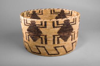 Basket, c. 1920
Tohono O’odham; Southwest
Cactus, yucca and bear grass; 8 1/4 x 13 in.
1595
…