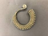 Coiled Wire Earring, 20th Century
Miao culture; Guizhou Province, China
Silver; 2 1/4 x 2 1/2…