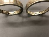 Bracelets, 20th Century
Miao culture; probably Guizhou Province, China
Silver; 5/8 × 2 7/8 in…