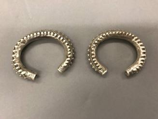 Bracelets, 20th Century
Miao culture; probably Guizhou Province, China
Silver; 5/8 × 3 1/4 in…