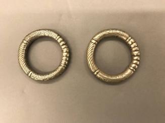 Bracelets, 20th Century
Miao culture; probably Guizhou Province, China
Silver; 1/2 × 3 1/4 in…