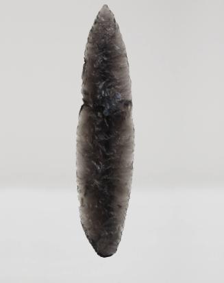 Knife or Spear Head, 300-1519
West Mexico
Obsidian; 1 3/8 x 5 5/8 in. 
2003.10.42F
Anonymou…